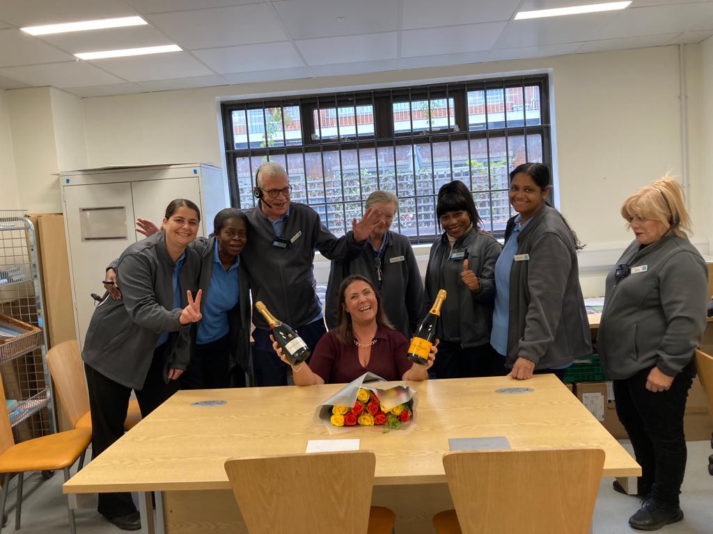 Last store visit with the team in crouch end.... thanks for everything guys x