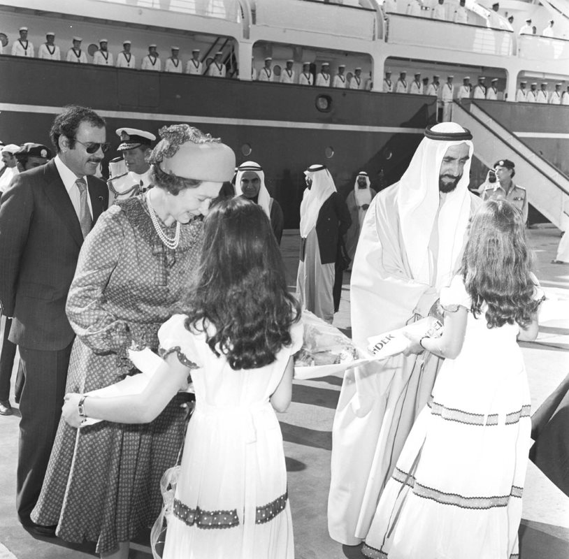 UAE Embassy UK on Twitter "(7/10) Her Majesty Queen Elizabeth II and