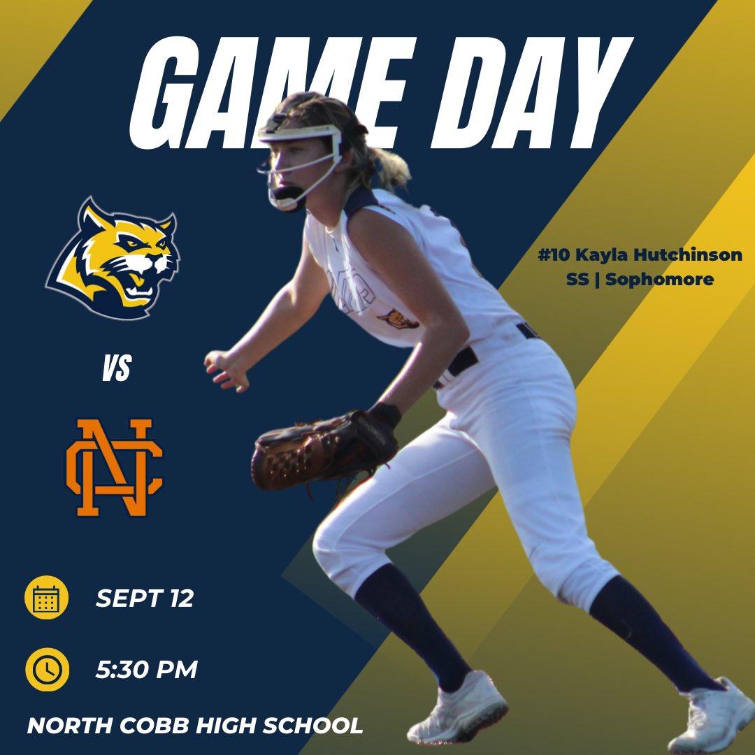 WHS_Fastpitch's tweet photo. Cats take on North Cobb today. Come out and support! @WHSCatSports @Wheeler_High https://t.co/cac2JSB1dC
