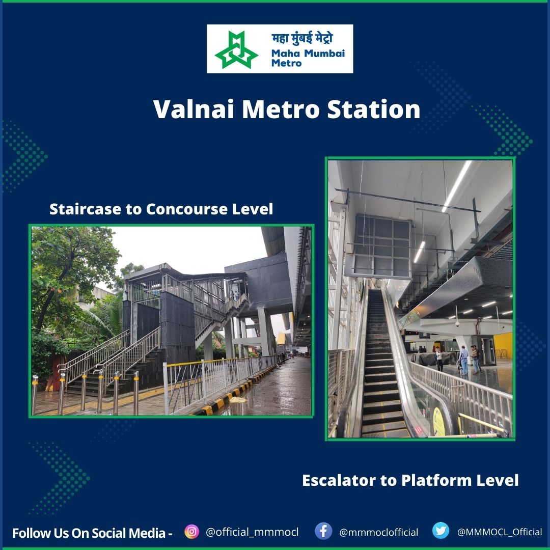 MMMOCL_Official's tweet photo. #Valnai station of #Mumbai #Metro #Line2A from #Valnai to #Andheri(W) is near completion. #Valnai metro station will help commuters to connect #ZenithHospital #MarveRoad #MithChowky #AtharvaCollege #VeerBhagatSinghSchool. The station work is now 99% completed.
#MumbaiInMinutes https://t.co/LzNMas4p1K