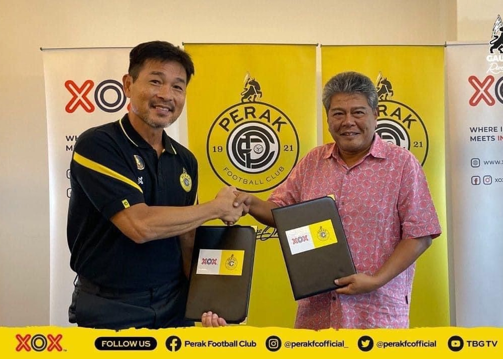 arenaseladang's tweet photo. Perak FC melantik Lim Teong Kim sebagai ketua jurulatih untuk musim 2023. Ketua jurulatih sekarang Yusri Che Lah akan ke pasukan bawah 23tahun Perak FC selepas ini.

Foto - Perak FC

#arenaseladang #perakfc #peraksportimagesandnews #limteongkim #newheadcoach https://t.co/wfVpPsg2nd