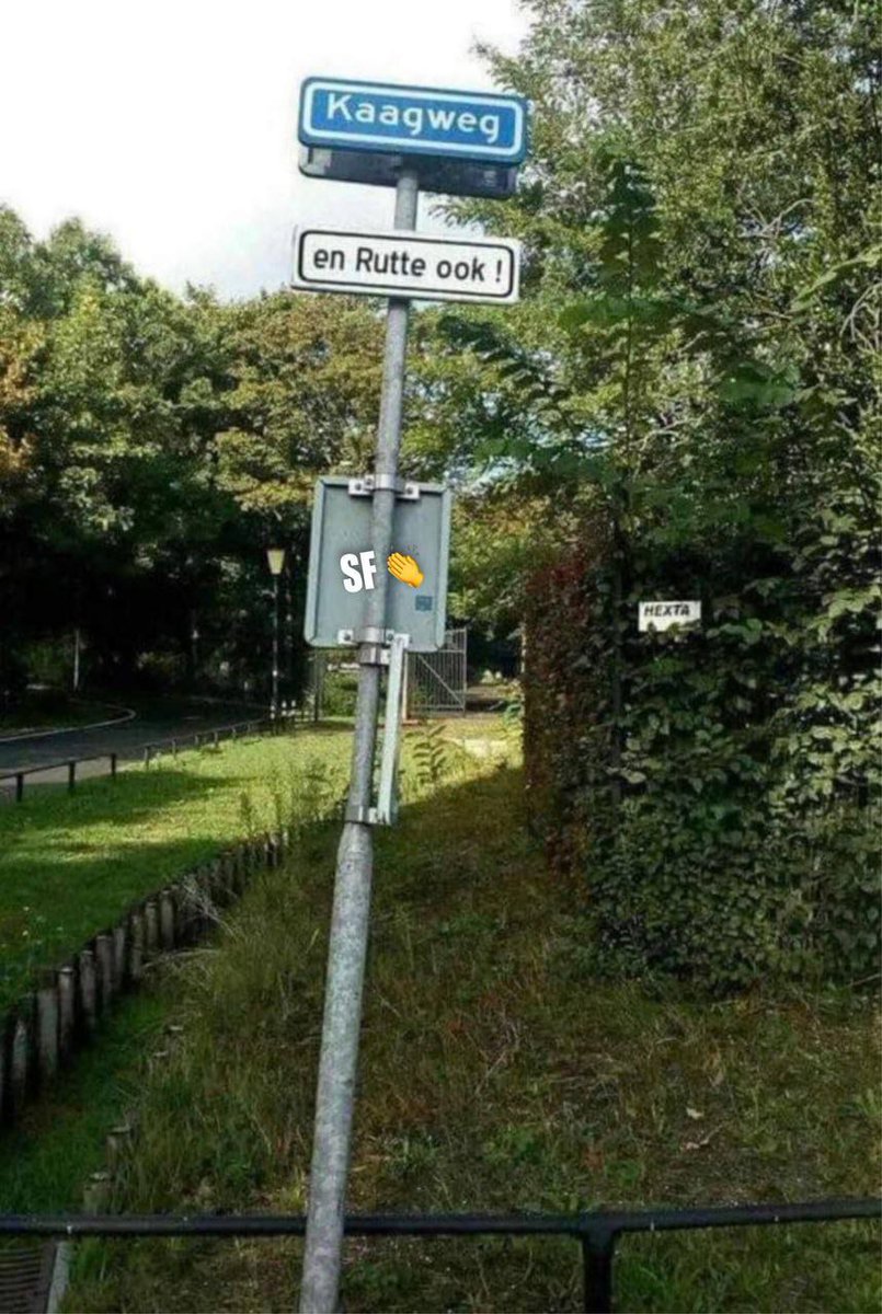 Niets aan toe te voegen #rutte4weg