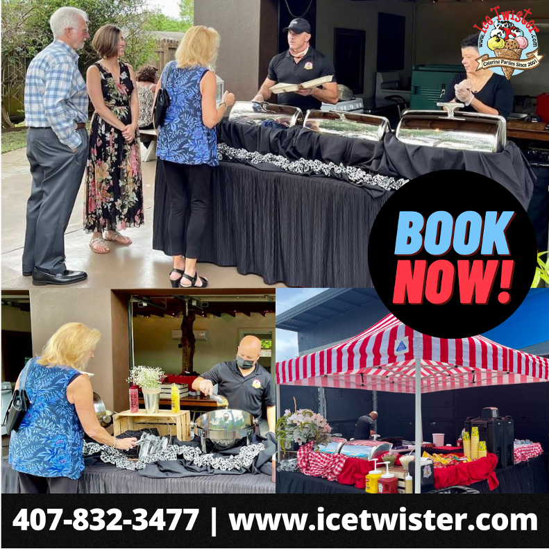 IceTwisterCo's tweet photo. Ice Twister Catering Company is Central Florida’s BEST Attended/MOBILE/Drop-Off Sundae, Breakfast buffets, and Chocolate Fountain Socials.
Call Us Today: 407-318-7860
Email US: Sales@icetwister.com
#orlandoevents #employeeappreciation  #orlandoflorida #orlandofl #orlandolove https://t.co/UTgmqndzga