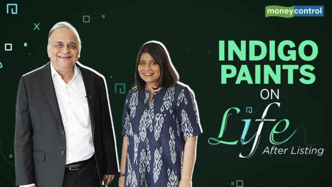 moneycontrolcom's tweet photo. 'At 64, I should have retired a few years ago, but I don't feel like doing that for another 10 years'.
On #LifeAfterListing, Hemant Jalan of @indigopaints on his ambitions for the company he took public last year📹👇
https://t.co/TACj5kCyPp
@anuradhasays @hjalan57 #IPO #Listing https://t.co/6lsunBjNhW