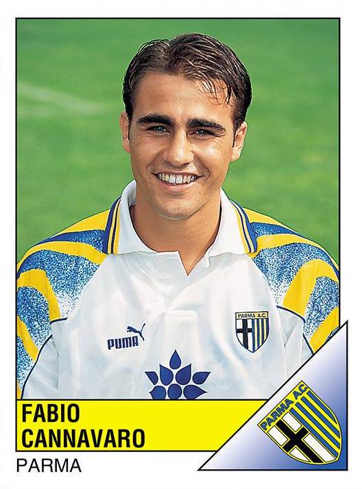 Happy Birthday to 2006\s \"Ballon d\or\" & World Cup winner.
Fabio CANNAVARO (Parma A.C 1995-96 +  2006) 