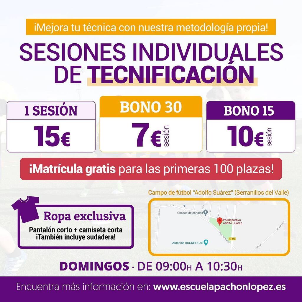 Escuela de Fútbol Sergio Pachón & Antonio López tweet media