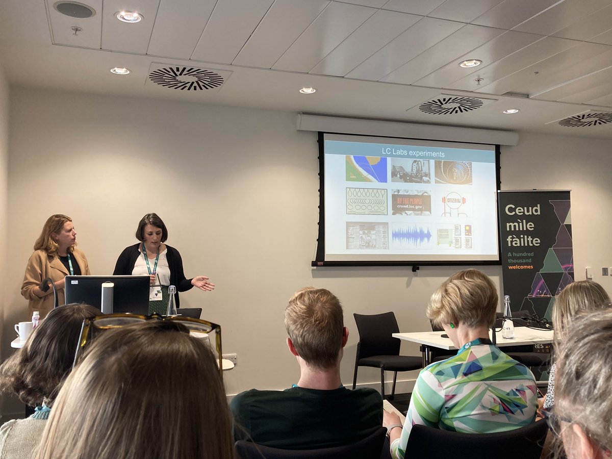 EdithHalvarsson's tweet photo. Library of Congress Labs are presenting their exploratory experiments with machine learning &amp; #AI. Datasets, code and lessons learnt can be found at: https://t.co/1HKQerkLDG #iPres2022 @libraryofcongre https://t.co/WZIyuCb9OV