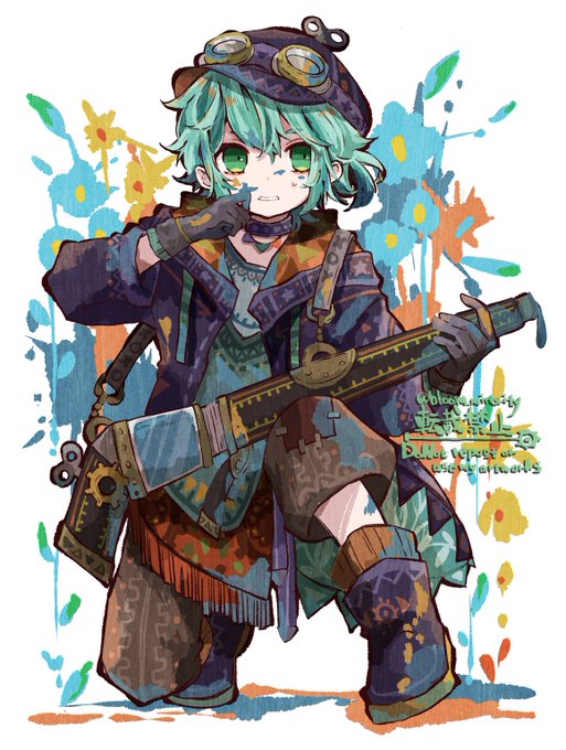 「goggles on head steampunk」 illustration images(Latest)