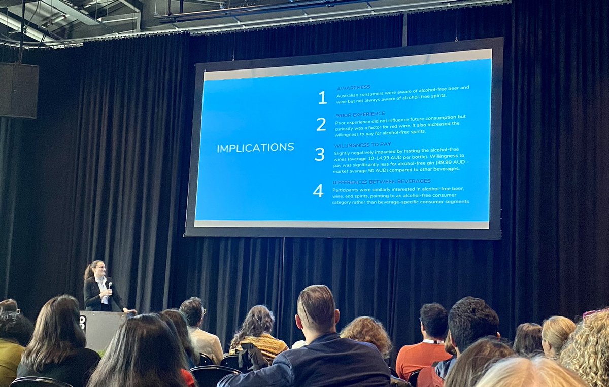 Professor Tamara Bucher (@tambucher) on Twitter photo <a href="/IrDupuis/">Irma Dupuis</a> presenting on alcohol free gin, wine & beer perception in Australian consumers #EuroSense2022 in Turku <a href="/IrDupuis/">Irma Dupuis</a> presenting on alcohol free gin, wine & beer perception in Australian consumers #EuroSense2022 in Turku