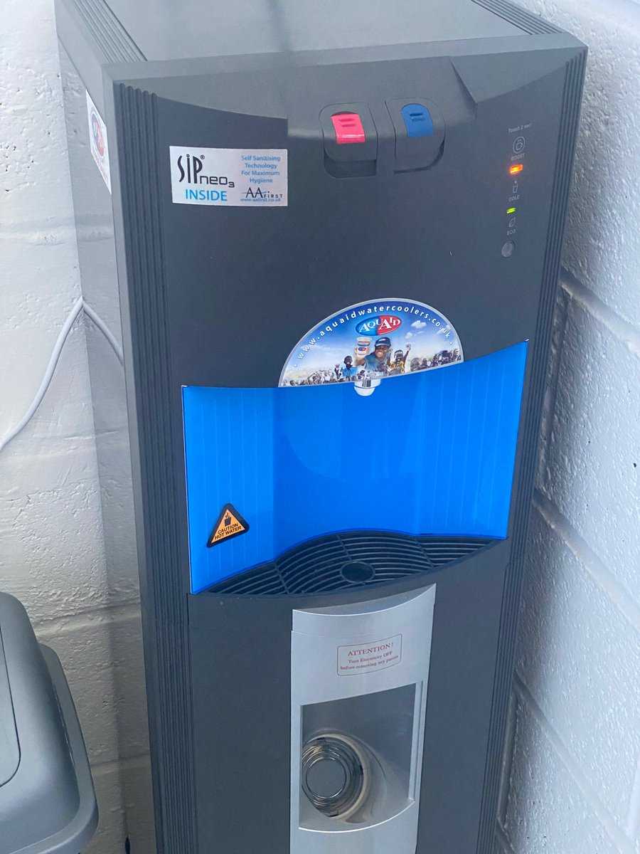 grassrootswres's tweet image. Again!!! Looking after our soon to be trainees!!! We have had our water dispenser installed this morning! In a bid to reduce waste, we encourage trainees to bring a reusable bottle!