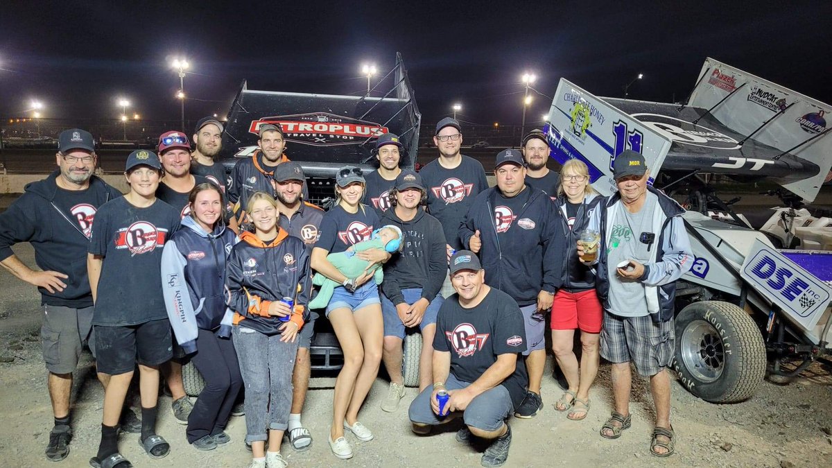 Last Saturday we went 6th to 4th <a href="/Merrittville/">MerrittvilleSpeedway</a> and were crowned the 2022 <a href="/SOSsprints/">Southern Ontario Sprints</a> Champs!  Huge thanks to our entire <a href="/bbarnracing/">Burger Barn Racing</a> team as well as <a href="/RaceMaxims/">Maxim Racing, Inc.</a> <a href="/mobil1racing/">Mobil 1 Racing</a>  <a href="/BulldogRears/">Diversified Machine</a>!  Also, a huge shout out to <a href="/BRStuned/">Berryman Racing Shocks</a> for dialing us in all year long!