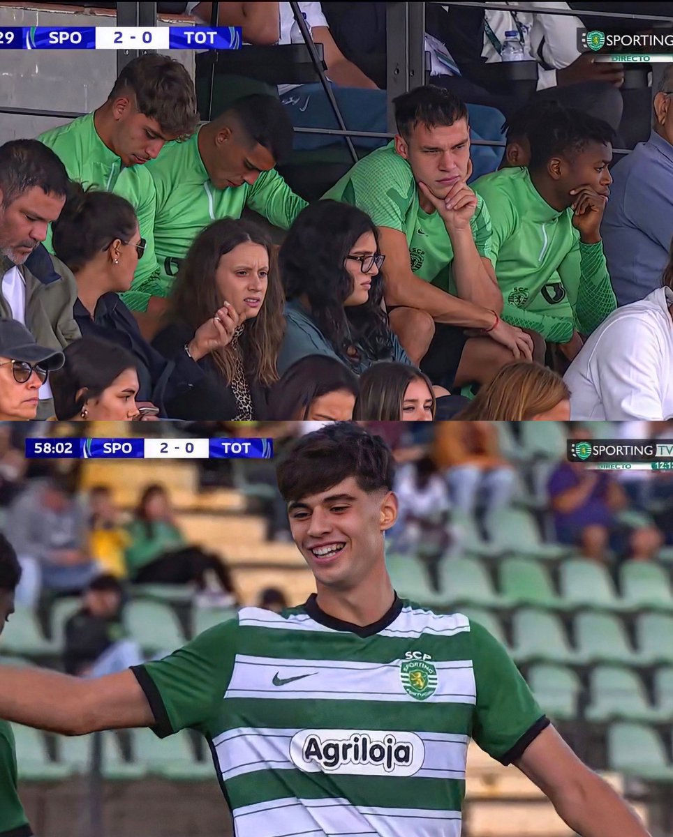 Vitória na UEFA Youth League ✅🔥

O Sporting CP bateu o Tottenham por 2-0 com presença especial de jogadores que mais logo atuam em Alvalade, assim como a equipa técnica de Rúben Amorim.

Será que ao fim da tarde os mais “velhos” repetem o feito? 👀⏳
