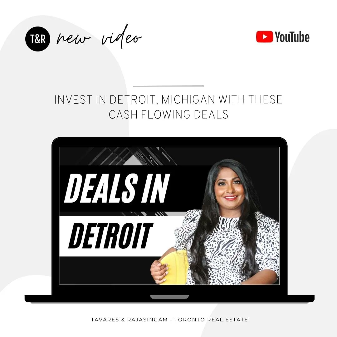Invest in Detroit, Michigan with these off-market cash flowing deals ▶️ Watch NOW! 🔗 youtu.be/r6N5FtyELQo ✔ Check out the many real estate investing related videos on our #YouTube channel #realestateinvesting #usinvesting #wealth #brrrr #jv #investdetroit