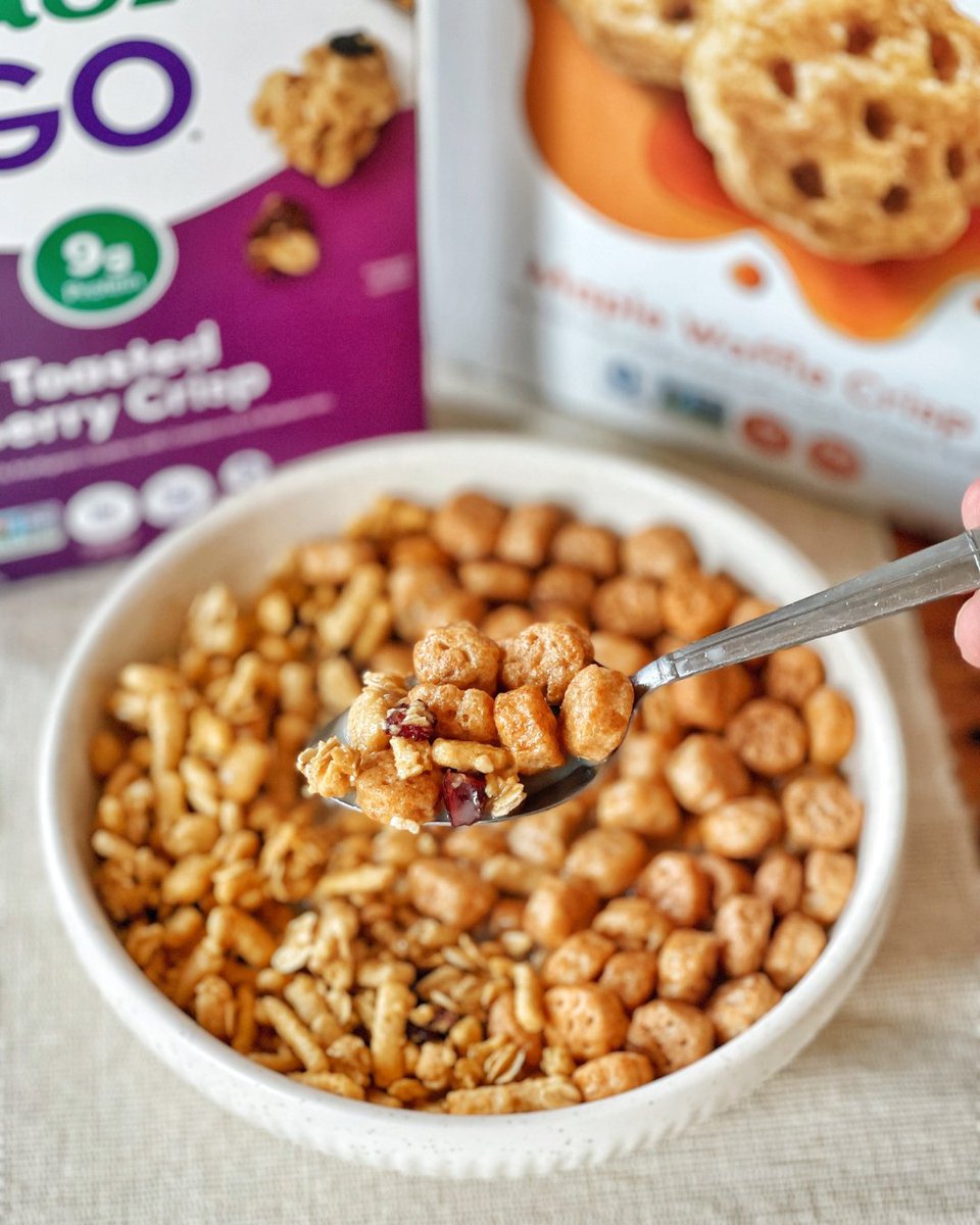 Why have only 1 wholesome and delicious cereal when you can have two? 🤯

Introducing the Toasted Berry Waffle Cereal Mashup 🤤