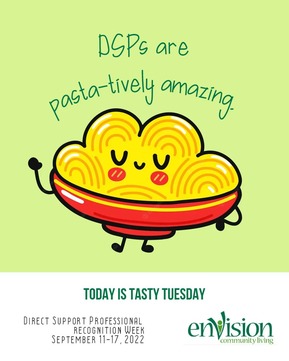 enVisioncl's tweet photo. A lot of people say sitting down to a delicious dinner is the best part of the day, so our DSP’s are taking home some great pasta  for #TastyTuesday! The reward of making a difference in your community is a hard “best part of the day” to top; let’s hope we can hit their top 3. https://t.co/2UZ8fG06XR