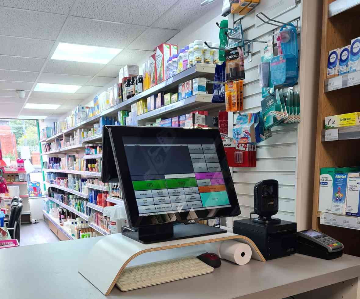 Med_Epos's tweet photo. MedEpos gives a huge welcome to Langley Pharmacy! 
Langley is an independent Pharmacy in Birmingham, they have a lovely, friendly team who are now using our MedEpos system on an Aures YUNO terminal with a 10” rear customer display for improved interaction with the patients. https://t.co/MDUDdE7r1h