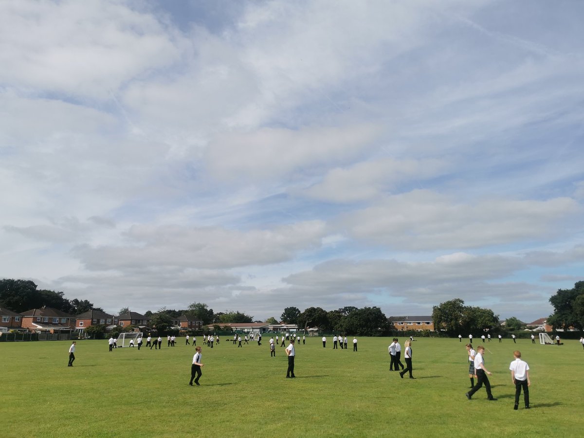 PACE_TheWhitby's tweet photo. Beautiful day for lunchtime football. Enrichment timetable is out and will be on website by the end of the week. #participationpledge @WhitbyHigh https://t.co/vTVfts3V4l