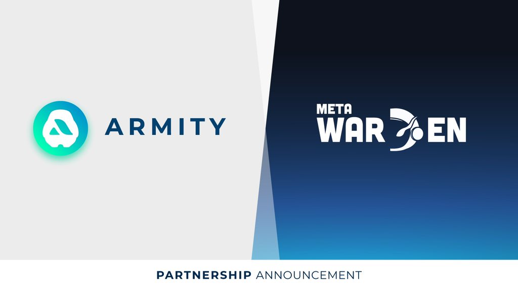 We are happy to announce our official partnership with MetaWarden NFT on Creativity and Utility. 

Stay tuned for the update.

#Armity #MetaWarden #NFT #Creativity