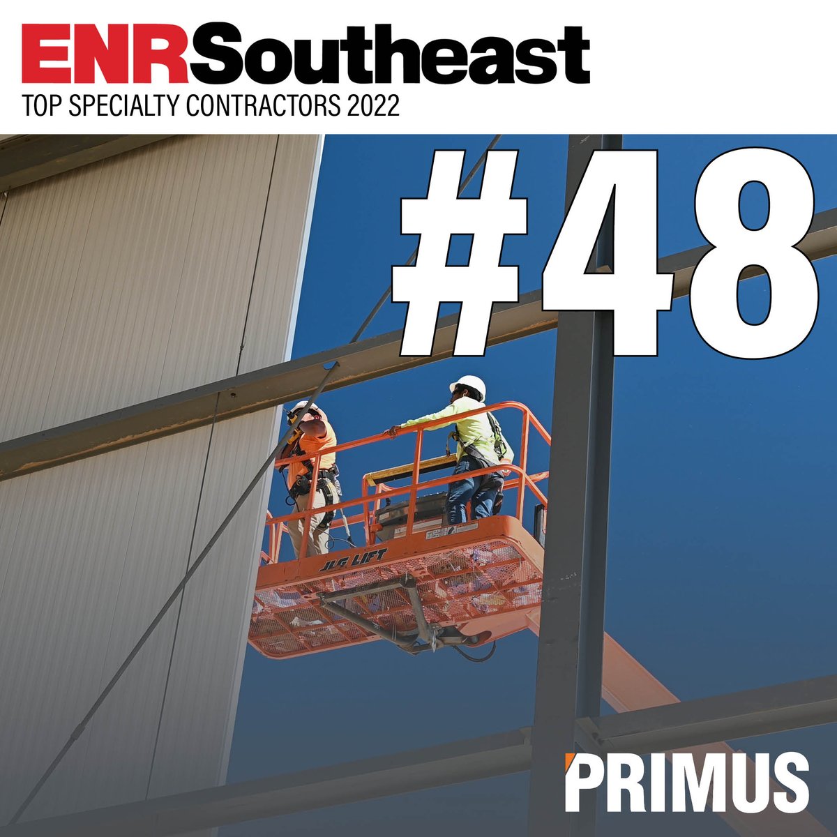 PrimusBuilders's tweet photo. Congratulations to our Thermal Division for being named one of ENR Southeast’s Top Specialty Contractors! The most important component of a cold storage project is its thermal seal, and our team knows how to deliver. Well done!
#PrimusBuilders #ColdStorage #PrimusStrong #AllIn https://t.co/WRoaCZGkpK