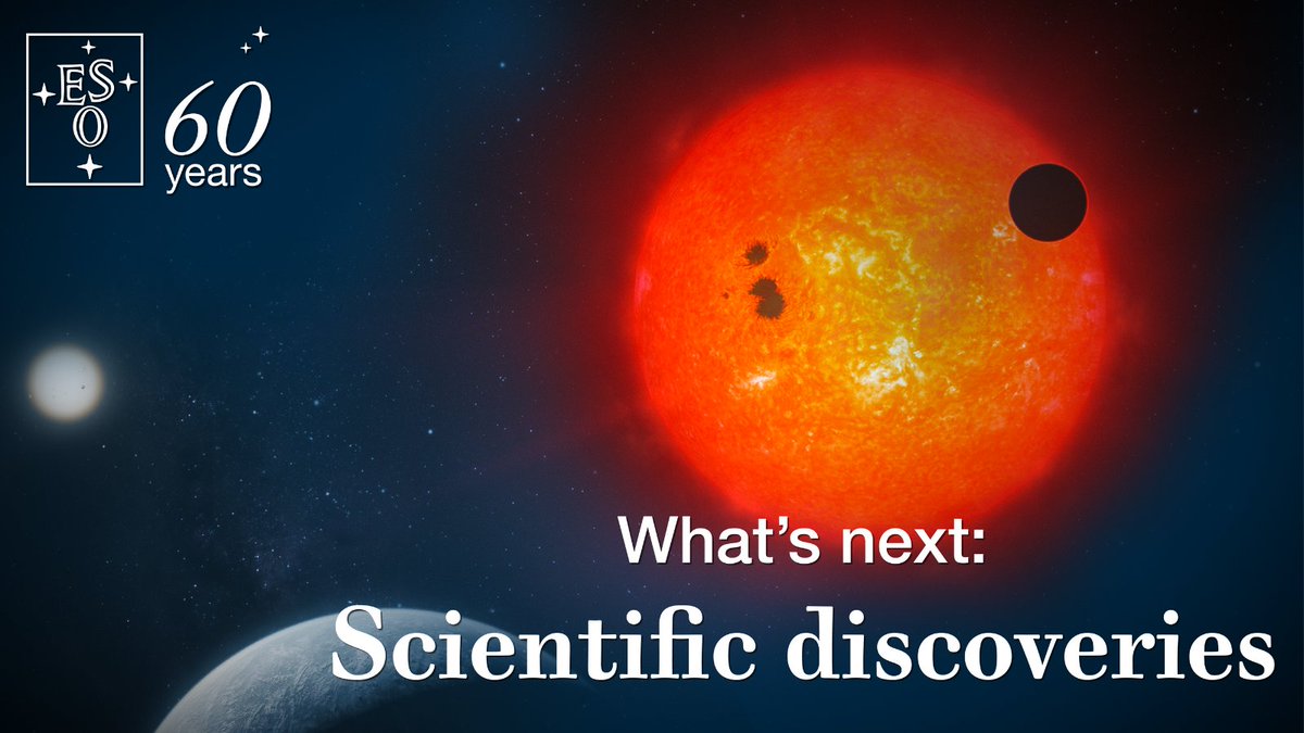 1/ #ESO60Years What discoveries do we expect to enable in the next decades? 🧐

For the past 60 years ESO has been enabling scientists worldwide to discover the secrets of the Universe for the benefit of all.
