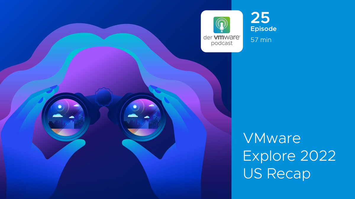 It's a wrap! Alles zur <a href="/VMwareExplore/">VMware Explore</a> 2022 bekommst Du in unserer #podcast Recap-Special Episode: ow.ly/PEL050KGFHY 
<a href="/bbrundert/">Bjoern Brundert (inactive)</a> spricht mit den VMware Kollegen <a href="/Sebastian_Brand/">Sebastian Brand</a> Christian Ferber,
<a href="/PatrickSteiner/">Patrick Steiner</a> Julius Lienemann, @gpflueger, <a href="/oergman/">Joerg Roesch</a> &amp; <a href="/_michaelrebmann/">Michael Rebmann</a>