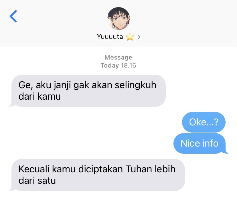 fakeloveros's tweet image. Ottoge — Apa bedanya monas sama kamu?

#ottoge #yuutainu