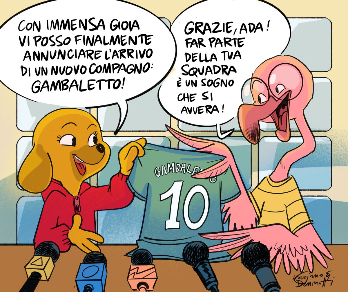 Centro Clinico NeMO (@centronemo) on Twitter photo #lasmaglianteada 3
 è qui! Da oggi lo trovi gratis su bit.ly/3oU5IFu
Ma chi ha vinto il #ComicContest 2022? E' Camilla Gozzini dell'Istituto Enrico Fermi (Romano di Lombardia, 1°D) col suo personaggio Gambaletto!
#stoconnemo
<a href="/CentroNemo/">Centro Clinico NeMO</a>
<a href="/famigliesma/">famigliesma</a>
<a href="/RocheItalia/">Roche Italia</a> #lasmaglianteada 3
 è qui! Da oggi lo trovi gratis su bit.ly/3oU5IFu
Ma chi ha vinto il #ComicContest 2022? E' Camilla Gozzini dell'Istituto Enrico Fermi (Romano di Lombardia, 1°D) col suo personaggio Gambaletto!
#stoconnemo
<a href="/CentroNemo/">Centro Clinico NeMO</a>
<a href="/famigliesma/">famigliesma</a>
<a href="/RocheItalia/">Roche Italia</a>
