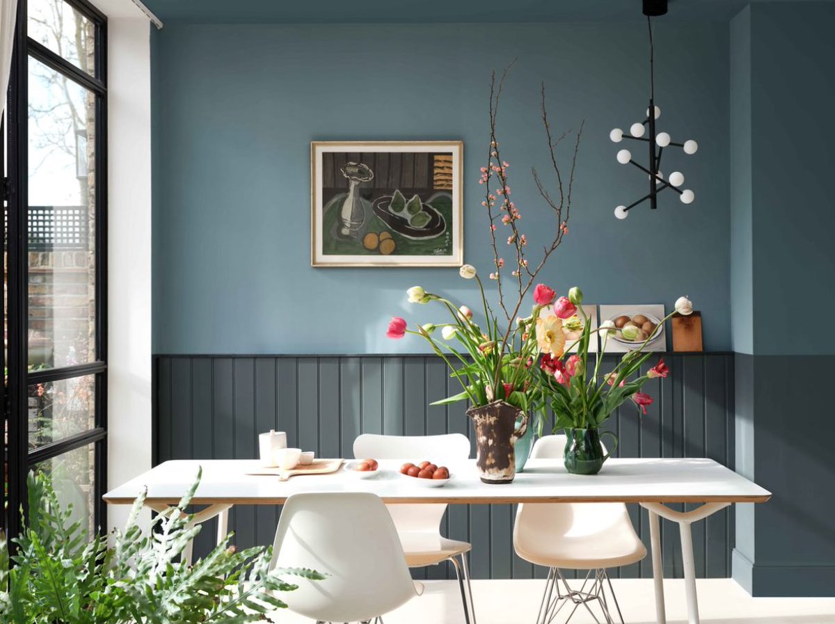 Farrow &amp; Ball has added 11 new colours to its palette 😍 Whirlybird, Kittiwake, Bamboozle, and more! 👉 elledecor.com/design-decorat… 

#InteriorDesign #Interiors #Exteriors #Design #Home #Spaces #Decor