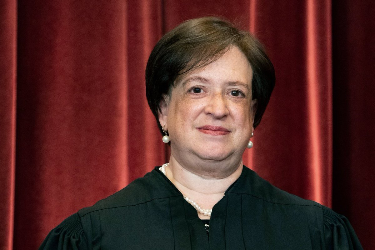 thehill's tweet photo. Justice Kagan cautions Supreme Court can forfeit legitimacy https://t.co/o3cejburT7 https://t.co/BY6Lxj0cQ3