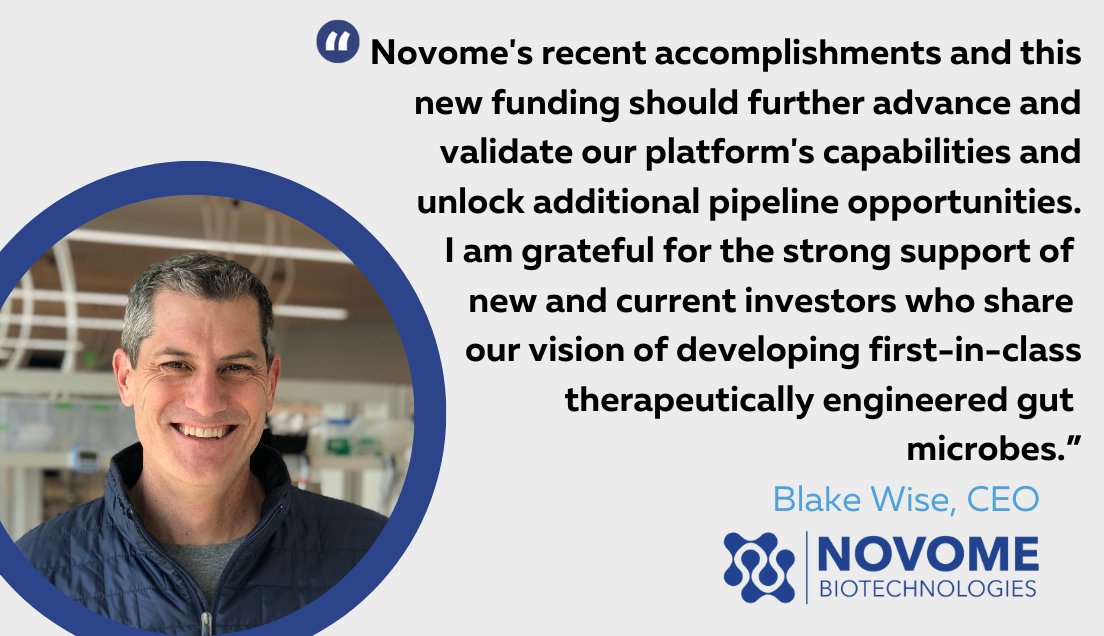 Novome Biotechnologies tweet media