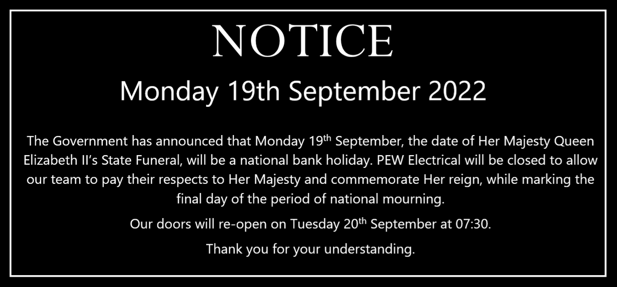 PEW Electrical tweet media