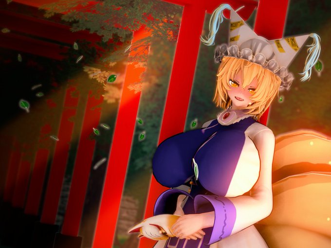 『鳥居⛩の先は幻想郷』

今日は藍様の日らしいので取り急ぎ!
えっちなのはまた今度な!! 