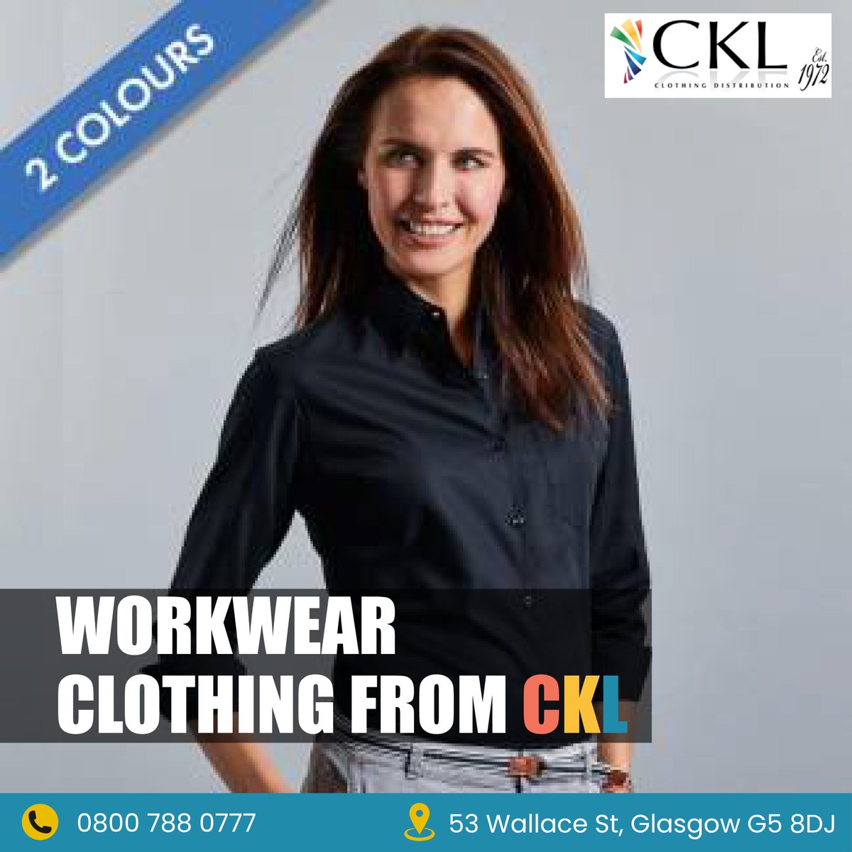 CKL shirts are practical, comfortable and professional in appearance. Complement your workwear with a colourful pattern blouse for the summer.
Interested in Bulk Order or B2B? We're here to help you. 
Call on:08007880777 
Visit us on ckl.uk.com, 
#wholesale #Workwear