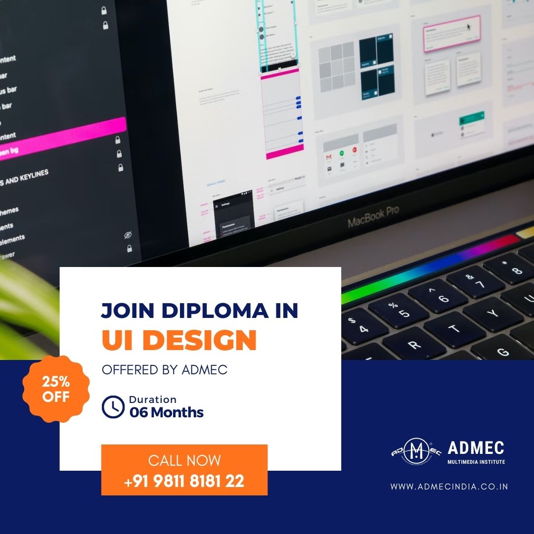 admecinstitute's tweet image. Learn, practice, and succeed with UI UX Design Courses in Delhi prepared to make you a UI design master by best UI/UX Design Institute in Delhi.
Check the course here: bit.ly/3L7W7W0
#uidesign #uxdesign #uidesigncourse #uidesigninstitute #ADMECMultimediaInstitute