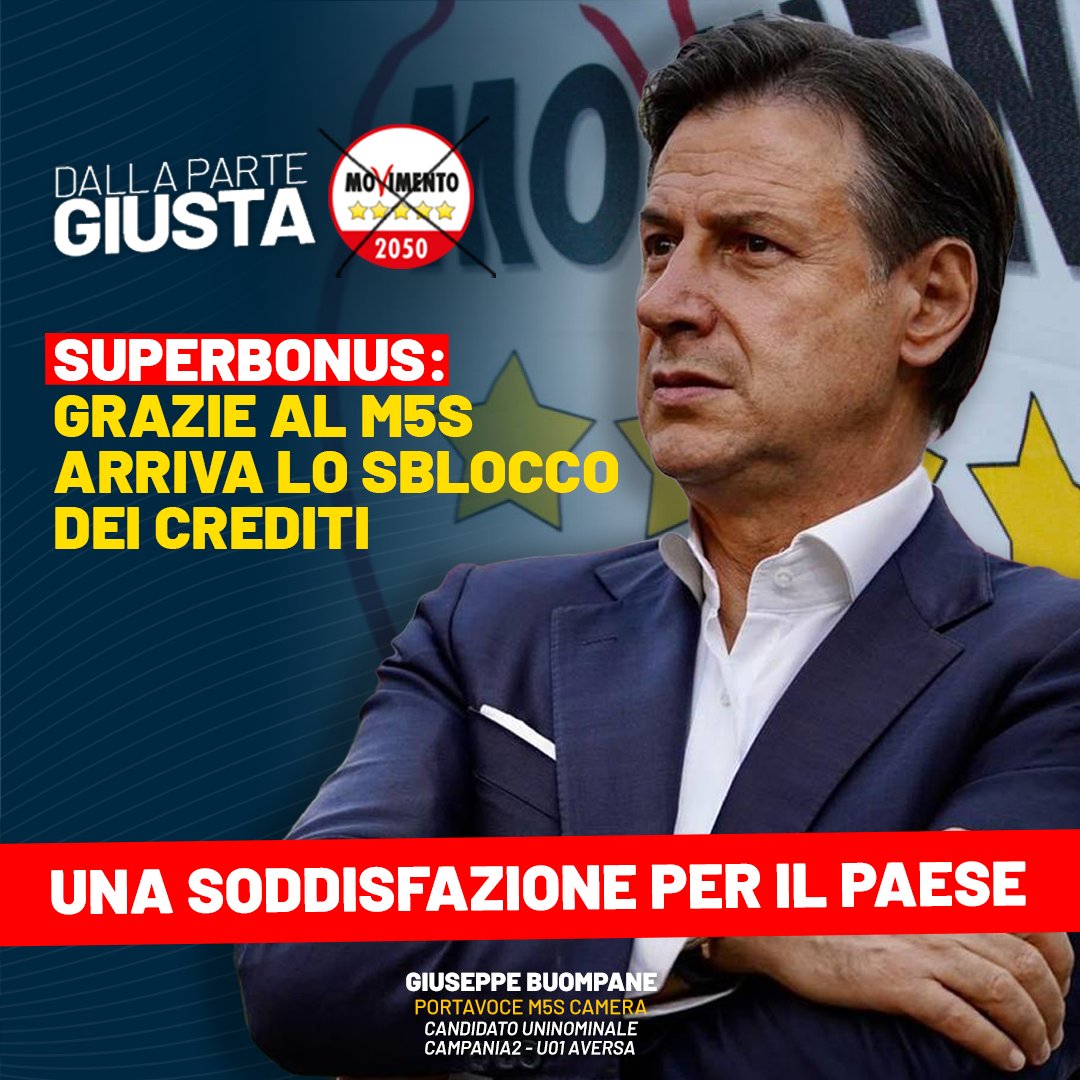Venerdì eravamo per tutti gli irresponsabili che bloccano l’Italia. Perché pretendevamo sbloccare i crediti fiscali e i cantieri #Superbonus per salvare 40mila #imprese. Oggi invece tutti d'accordo che è un'urgenza per il Paese ⤵️ 
m.facebook.com/story.php?stor…

 #DallaParteGiusta