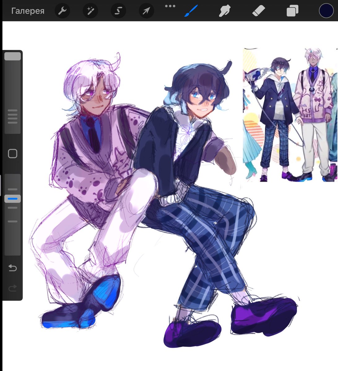 I love this modern au fr #VanitasNoCarte