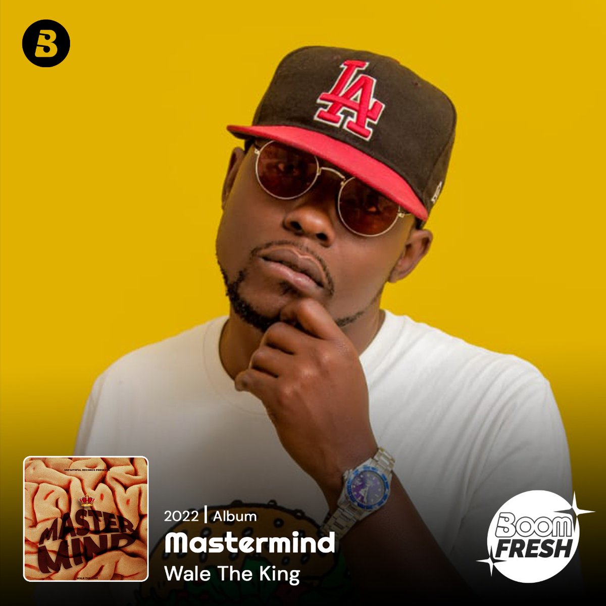 BoomplayKenya's tweet photo. 🚨 New Album Alert 🚨
@Waletheking shares his 1st official studio album dubbed, #Mastermind featuring some of the best in the Kenyan hiphop industry 🎶🔥🔥

Check it now exclusively on Boomplay!
Link ➡️ https://t.co/amix7iYbCw

#Boomplay #MusicForYou #Streams #NewMusic #OutNow https://t.co/wWLvlrybXw