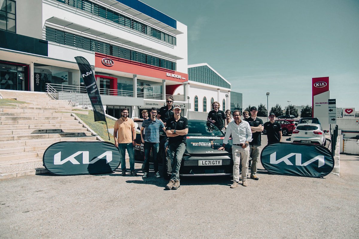 Next was Spain and we then crossed the border into Portugal at Vilar Formoso. The team arrived in Lisbon to mark <a href="/World_EV_Day/">World EV Day™</a> on September 9th with Kia Portugal welcoming the travellers at journey’s end. #KiaEV6 #MovementThatInspires #Kia #EuroEVMarathon #DrivenToExtremes