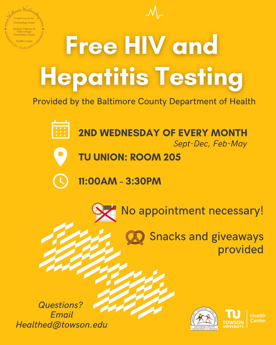 Towson University Health Center tweet media