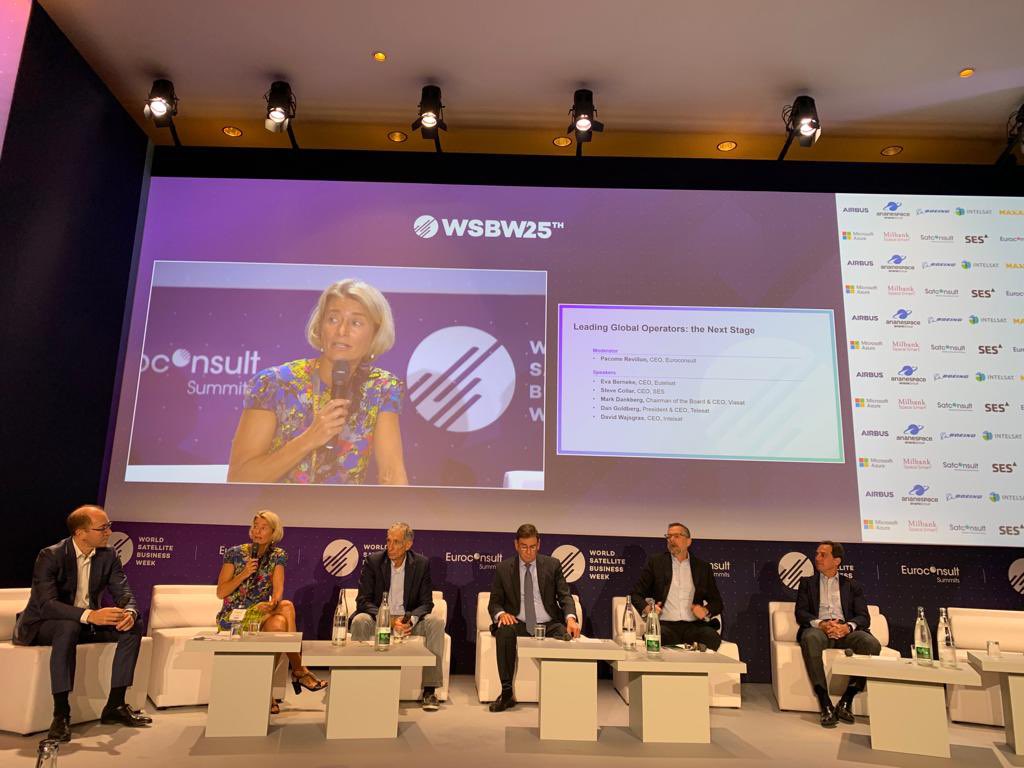 🛰We are delighted to be part of the panel : Leading Global Operators, the Next Stage with
 @SES_Satellites @ViasatInc @Eutelsat_SA @Telesat @INTELSAT at @WSBW_Summit @euroconsultEC https://t.co/5naHEEsWkR