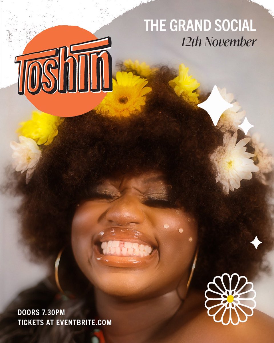 🎺Announcement🎺 Ya’ll know 2022 couldn’t be complete without a Toshín headline show!! Who’s ready to party on the 12th of November with me and my T E N piece ENSEMBLE 🥳🥳🥳 Early bird tickets are on sale right now for only €8!! Grab them while you can 💃🏾💃🏾💃🏾