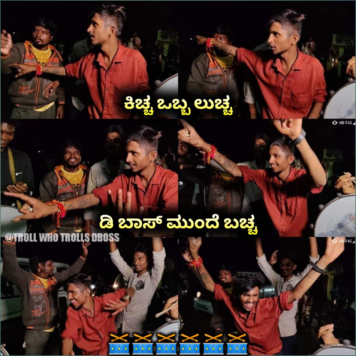 dboss_soldierss's tweet photo. Let's Start🥁🥁
Luccha Fans oor bidbeku ivattu💥😂
#SudeepBornToLankesh
#ALLIndiaChutiyaSudeep

#DBoss || #Kranti || #D56
@dasadarshan https://t.co/TIhOU1RF3P