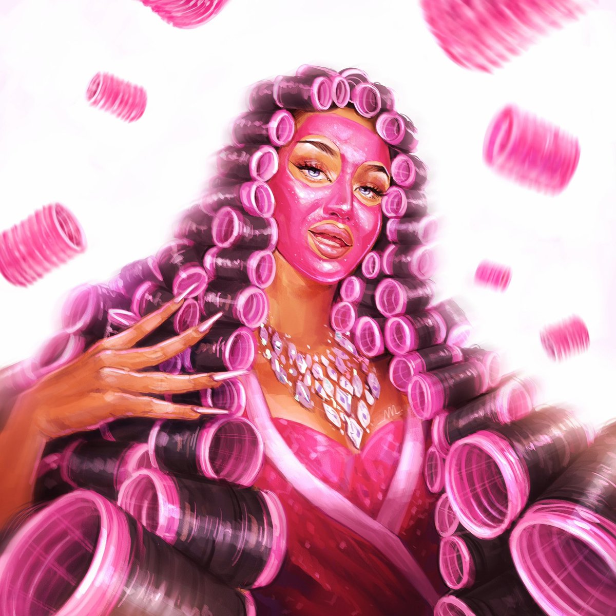 heyheyandre_art's tweet image. it’s camp, mga misisss 💗 @vinasdeluxe