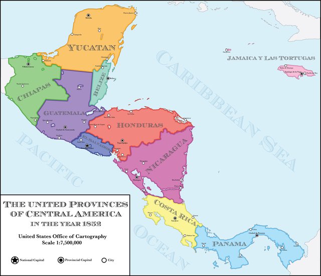 history_dame's tweet photo. Ever wonder why #HispanicHeritageMonth starts on September 15?

On September 15, 1821 five Central American declared independence from Spain forming the United Provinces of Central America. 

The United Provinces of Central America dissolved in 1839, forming modern day CA. https://t.co/zwmDTN6SGS