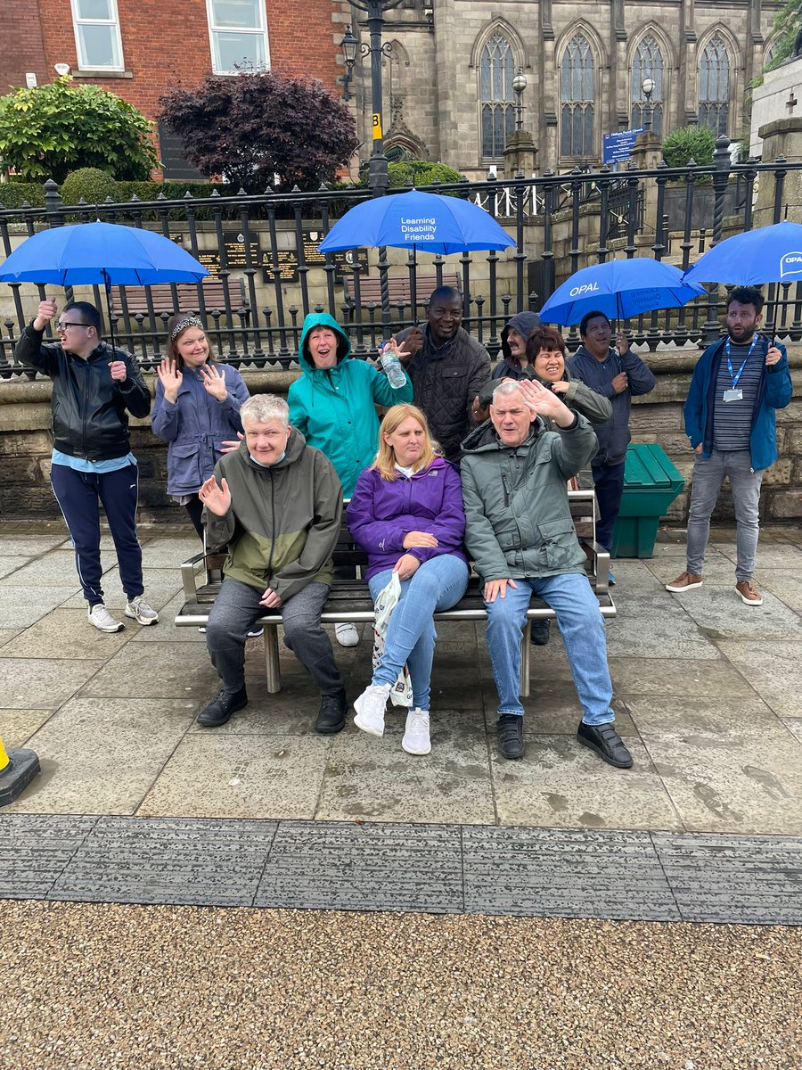 OPAL_Advocacy's tweet photo. Come rain or shine we're still stepping out for STEPtember!
https://t.co/Ej09TuOqYo
#opal #opalcrew #opal40 #learningdisabilities #oldham #charity #inclusion #equality #happy #healthy #fun
#STEPtember #walking #exercise #fundraising https://t.co/Kfc52pTuyQ