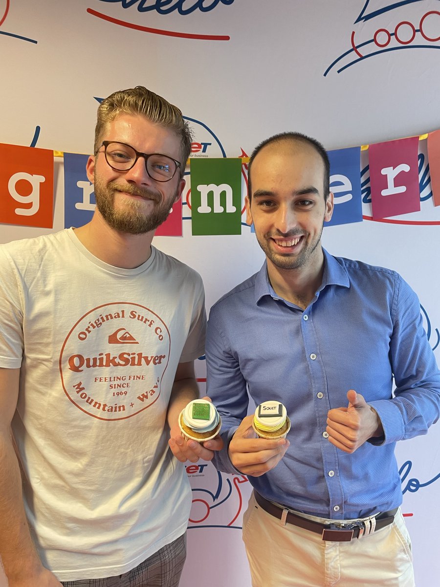 Aujourd'hui chez SOGET on célèbre le #ProgrammersDay 🧁