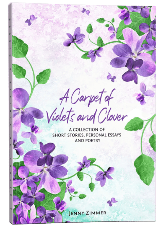 A Carpet of Violets & Clover is an ode to sensitivity and soulfulness. The multi-faceted Jenny Zimmer shares a lovely collection of short stories, personal essays and poetry. The short stories started with her fascination for flash fiction.

https://t.co/VqKTvJBVoL https://t.co/KgoAcTT4I3