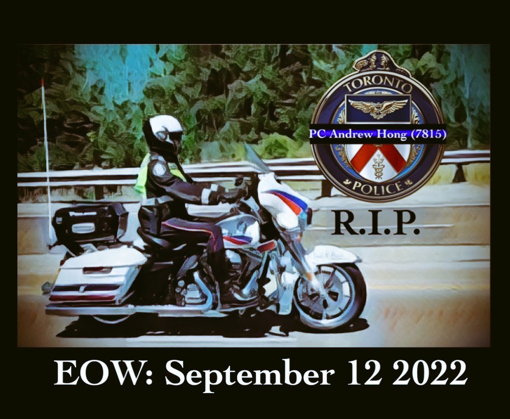 From all of us at BCCC our condolences to the family, colleagues and friends of PC Andrew Hong... Thank you for your service...RIP 💙🙏🏾
