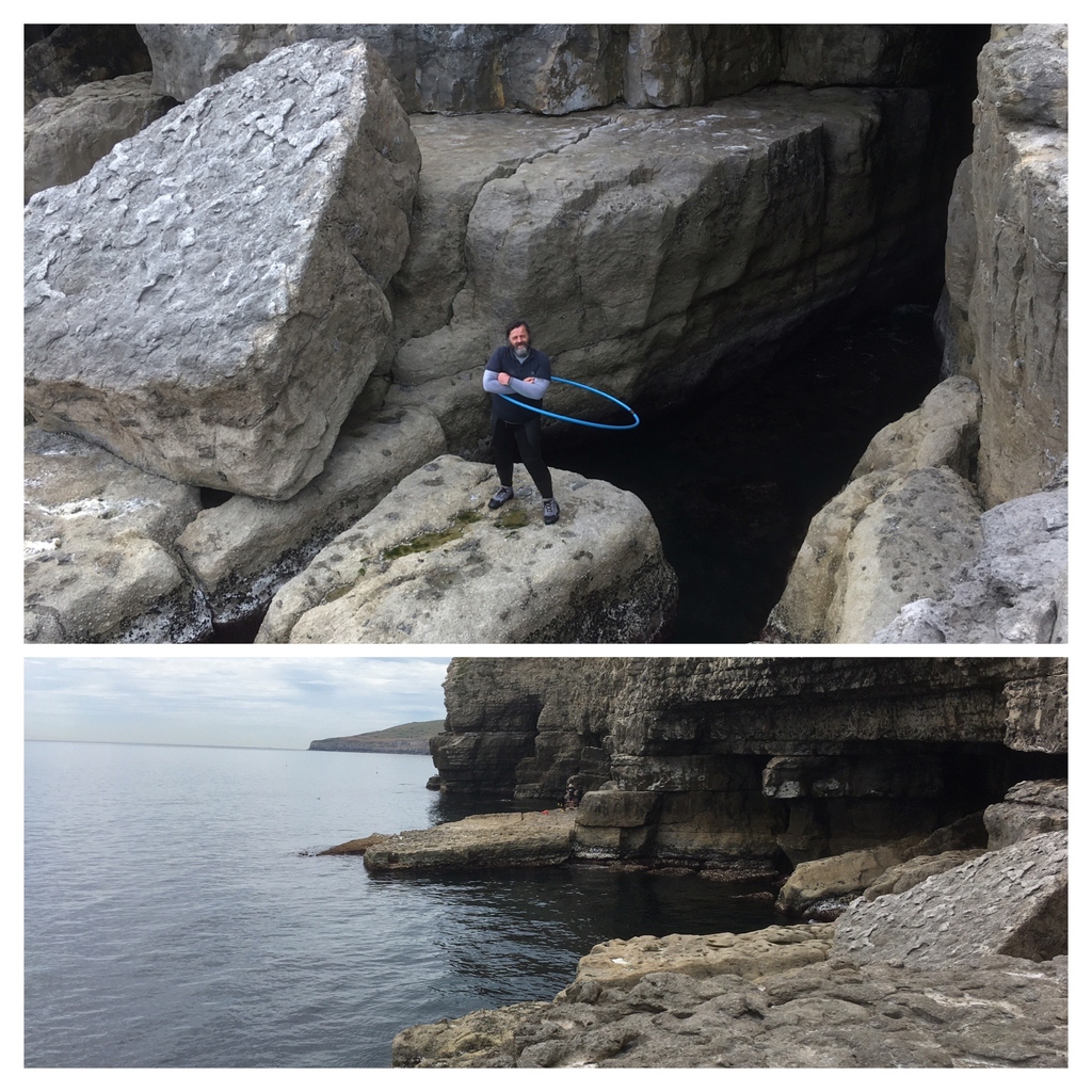 nakedambitionuk's tweet image. The spectacular rock formations found at Dancing Ledge.

#wildhooping #dancingledge #dorset #dorsetcoast #jurassiccoast #dramaticdorset #plussizehooper #beginnershulahoops #waisthooping #exploremore #funandfitness #trysomethingnew