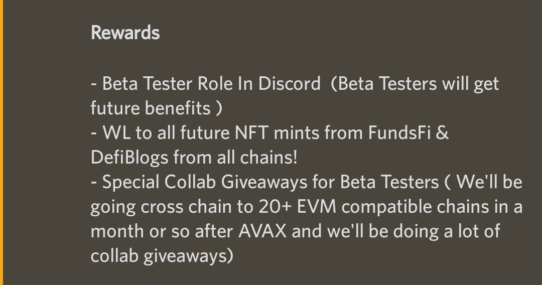 DefiBlogs's tweet photo. Gm #AVAX
DefiBlogs has a beta testers program going on right now!
Nothing like anything that you've never seen before.
All you have to do is blog at: https://t.co/XNFKfkbac3
#DefiBlogs #AVAX #GM #WebBloggingPlatform #BetaTesters #NFTs $BLOGS https://t.co/Z4a9rqk1ed